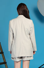 Load image into Gallery viewer, Bea Marin Blazer and Shorts Set in Oat Beige
