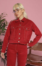 Load image into Gallery viewer, Ida Jacket and Pants Set in Red
