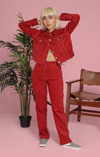 Load image into Gallery viewer, Ida Jacket and Pants Set in Red
